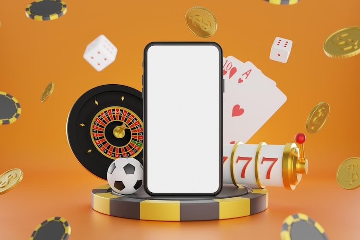 Simulasi permainan kasino virtual modern dengan grafik interaktif
